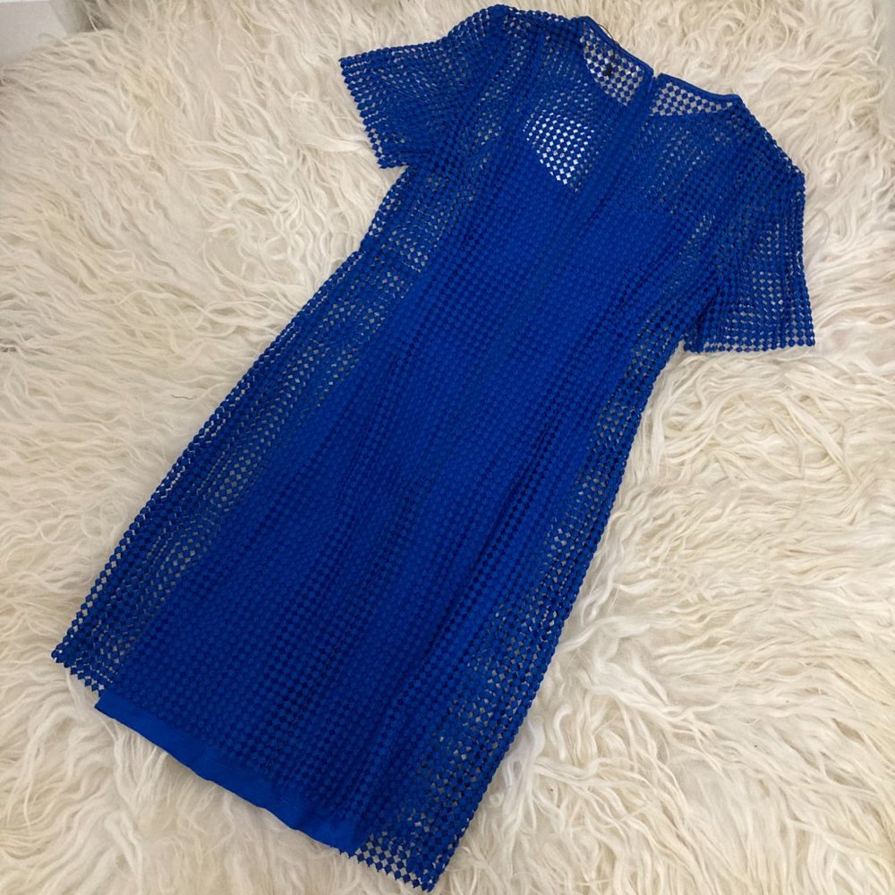 DIANE VON FURSTENBERG Chain Lace Dress 0061 - Picture 11 of 15